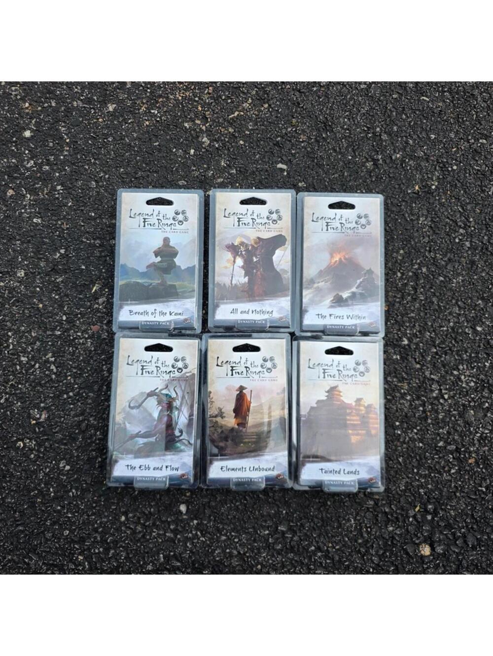 Legend of the Five Rings (FFG) Living Card Game - Elemental Cycle - Complete